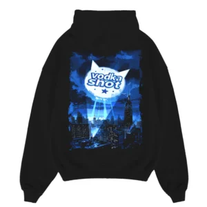 ByeAlex Unisex Kapucnis Pulóver – VodkaShot CityLight Kollekció
