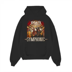 ByeAlex Unisex Kapucnis Pulover Symphonic